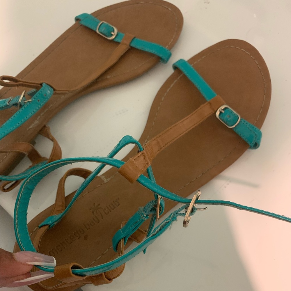 Strapped sandal
